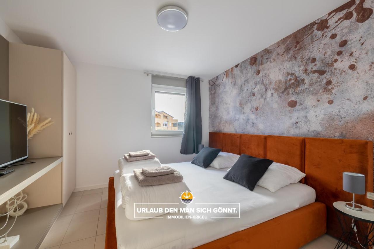 Апартаменты Penthouse Panorama Deluxe In Малинска Экстерьер фото